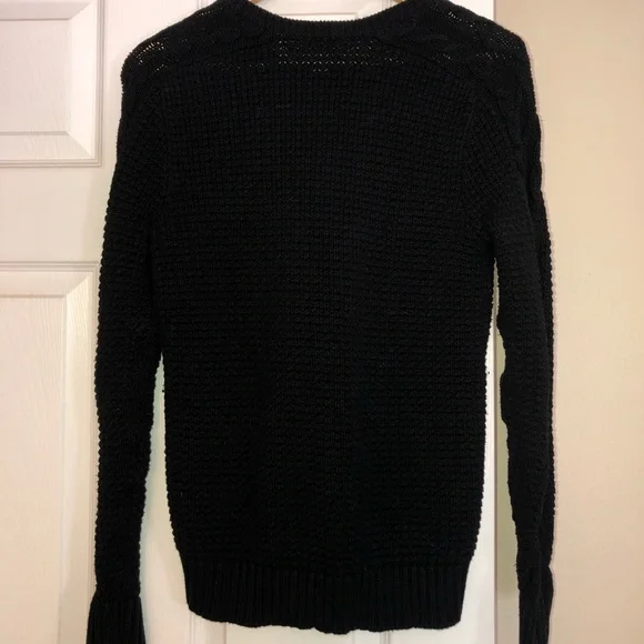 🖤 Michael by Michael Kors double zipper long sleeve black sweater - Picture 2 of 5